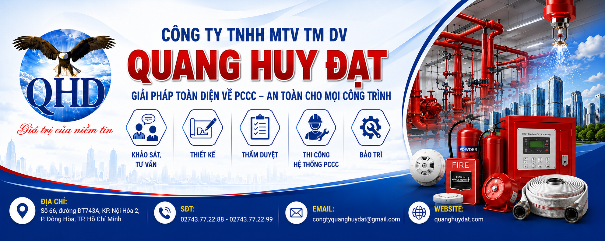 CÔNG TY TNHH MTV TM DV QUANG HUY ĐẠT